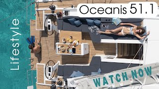 Luxury Sailing Yacht Lifestyle BENETEAU Oceanis 511 [upl. by Nilekcaj]