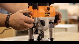 Triton MOF001 Plunge Router Dual Mode Precision from Toolstop [upl. by Bradski626]