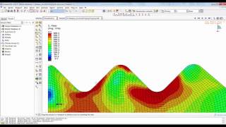 Abaqus Explicit Sinusoidal Forging Modeling [upl. by Refinnaj736]