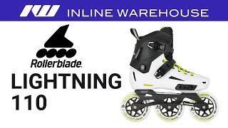 Rollerblade Lightning 110 Skates Review [upl. by Odama]