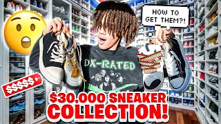 MY 30000 SHOE COLLECTION HOW I GOT THEM🤔 [upl. by Evars]