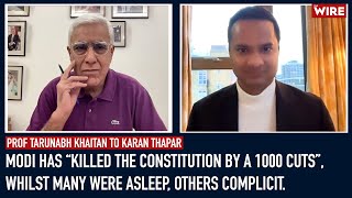 Modi Has “Killed the Constitution By a 1000 Cuts” Whilst Many Were Asleep Others Complicit [upl. by Ardnaid]