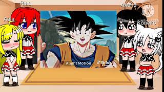 el clan gremory reaccióna a goku parte 1 [upl. by Muller]