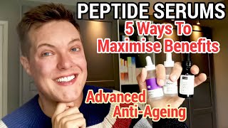 Best WAYS TO USE PEPTIDES  AntiAgeing Skincare Without The Botox [upl. by Elnore859]