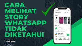 Cara melihat story WhatsApp tidak diketahui [upl. by Packston]