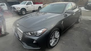 2020 Genesis G70 25T Horn [upl. by Leiuqeze523]