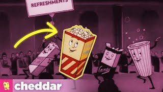 How Popcorn Went From Banned to Saving Movies  Cheddar Explains [upl. by Prichard364]