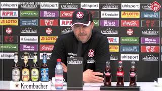 Kickers TV Die Pressekonferenz nach dem Spiel auf dem Betzenberg [upl. by Thaddeus]