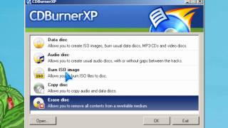 Burn Ubuntu 1004 LTS Install CD CDburnerXP ISO burner [upl. by Navis]