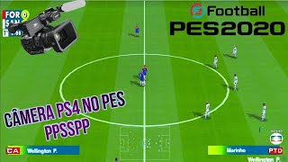 COMO COLOCAR CÂMERA DE PS4 NO PES PPSSPP [upl. by Tcideneb]