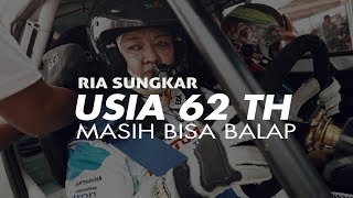 Pembalap Wanita Paling Senior Di Indonesia umur 62th Ikut Rally  Ria Sungkar Onboard Cam [upl. by Alejna]