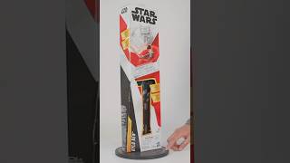 Sable de luz electrónico de Kylo Ren Hasbro Star Wars en español ￼ [upl. by Airyk718]