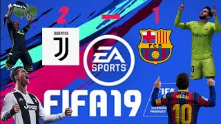 FIFA GAME PLAY BARCELONA VS JUVENTUS UCL FAINAL [upl. by Frazer780]