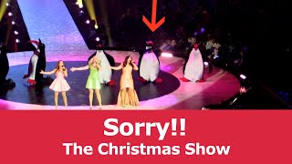 Reporter stiekem op podium tijdens The Christmas Show [upl. by Joshi]