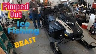 2024 Ski Doo Expedition  Ultimate Pimped Out Ice Fishing Beast [upl. by Nerak]