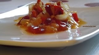 Como Freir Cebolla y Pimiento Sofrito Sencillo Receta Fácil y Rápida envidiacocina 19 [upl. by Enyledam154]