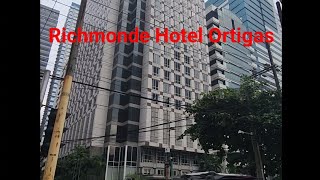 Staycation 2023 Richmonde Hotel Ortigas Day 1  Room Tour [upl. by Meador]