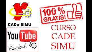 👍👍CURSO CADE SIMU 02👍👍 Segundo tutorial sobre el programa Cade Simu [upl. by Kralc]