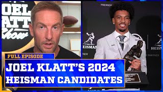 Klatt explains his Heisman Vote and gives his WayTooEarly Favorites for the 2024 Heisman Trophy [upl. by Kristine]