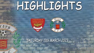 Highlights Felixstowe amp Walton United FC v Grays Athletic FC [upl. by Sergo]