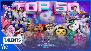 TOP 50 BÀI HÁT THE MASKED SINGER VIETNAM MÙA 2 NGHE LÀ NGHIỆN  Ca Sĩ Mặt Nạ [upl. by Tawnya118]