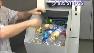 Perforadora de botellas y envases HSM PET Crusher 1049 SA [upl. by Nednal]