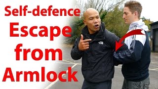 Self defence How to escape from armlock [upl. by Hamlen]