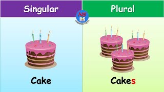 Singular amp Plural nouns list Singular amp Plural nouns for kids English Grammar 40 SingularPlural [upl. by Neal]