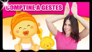 Comptines pour bébé  Comptines à gestes Titounis  Monde des petits [upl. by Nowyt959]