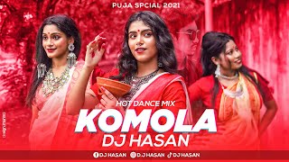 Komolay Nritto Kore  Hot Dance Mix  Durga Puja 2021 DJ HasaN  Tiktok Viral Song [upl. by Ainimre44]