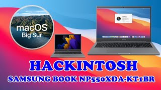 HACKINTOSH SAMSUNG BOOK NP550XDAKT1BR [upl. by Hamian38]