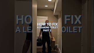 How to Fix Leaking Toilet Part 2 [upl. by Sinnard]