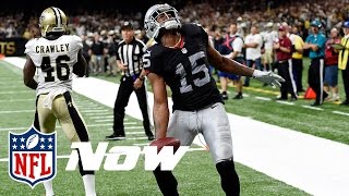 Raiders Go For 2Point Conversion amp The Win Radio Calls from Raiders amp Saints  NFL [upl. by Odlanyer]