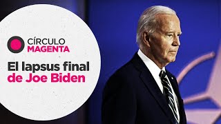 Círculo Magenta El ‘lapsus’ final de Joe Biden [upl. by Reivaj]