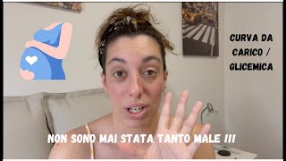 CURVA GLICEMICA  NON SONO MAI STATA COSI MALE  Esperienza con la curva da carico Gravidanza GRWM [upl. by Auroora]