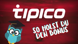 TIPICO BONUS  So holst du den Sportwetten Bonus [upl. by Yerrot]