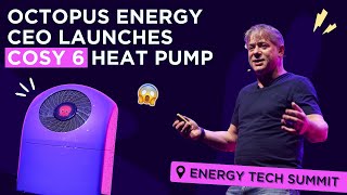 Octopus CEO launches the Cosy 6 heat pump  WIRED Energy Tech Summit highlights [upl. by Aneerahs]