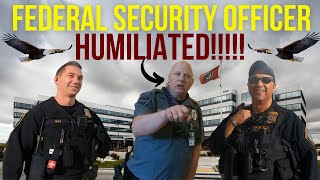 FEDERAL SECURITY OFFICER HUMILIATED [upl. by Ragan]