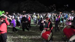 25 Okinawan Festival Bon Odori 2014 [upl. by Eimarej]