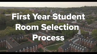 Housing and Residence Life First Year Student Room Selection 20252026 [upl. by Atlante693]