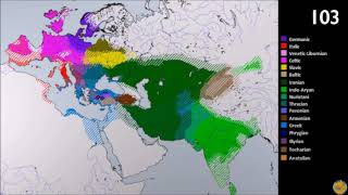 Spread of the IndoEuropean Languages in Eurasia [upl. by Sirrap500]