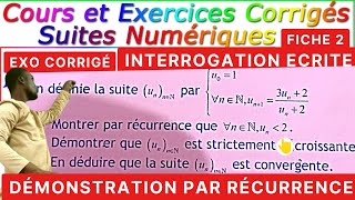 SuiteNumDémopar récurrenceFiche2interrocorrigé [upl. by Ileek]