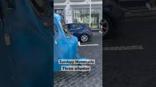 Zundapp three wheel motorcycle in Terceira Azores Portugal 2024 [upl. by Tenrag]