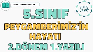 5Sınıf Peygamberimizin Hayatı SİYER 2Dönem 1Yazılı Soruları ve Çözümü � Çıkabilir 😊 [upl. by Elockcin]