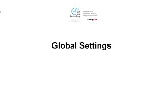 Global Settings [upl. by Zeiger]