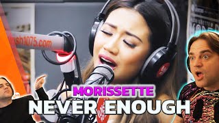 MORISSETTE AMON Reaction  Never Enough  The Greatest Showman Songs [upl. by Ycnaf]