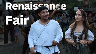 We went to a Renaissance Faire  Time Travel Jousting amp Medieval Feasting [upl. by Mosi149]