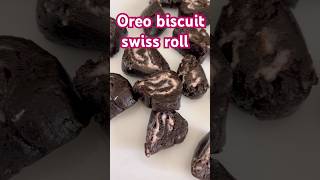 shots oreo biscuit swissroll viwes oreoswissroll oreocake recipe viralPriyaChavanvlogs [upl. by Odnama]