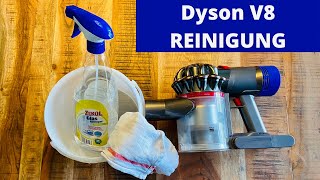 Dyson V8 Reinigung  Tutorial amp Anleitung [upl. by Relyat]