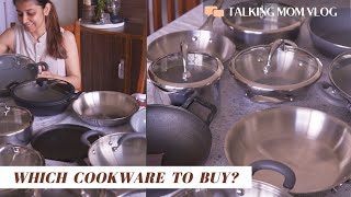 How to choose right cookware  Stainless Steel Ceramic Cast Iron Triply Cookware  Pans amp Kadai [upl. by Modesta]